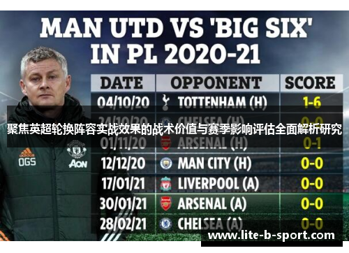 聚焦英超轮换阵容实战效果的战术价值与赛季影响评估全面解析研究